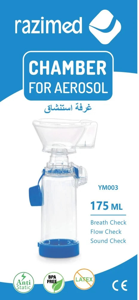 Razimed chamber for Aerosol with mask