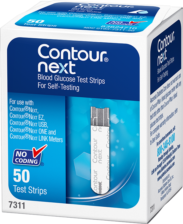Blood glucose test strips , Contour next (50pcs/Box)