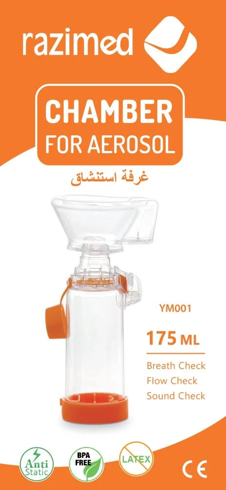 Razimed chamber for Aerosol with mask