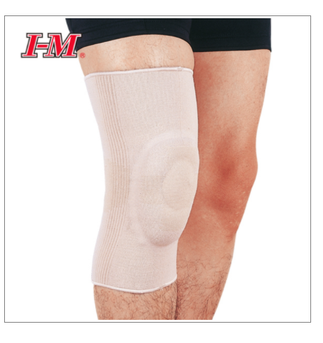 Comfort knee support with gel pad , elastic ES-710