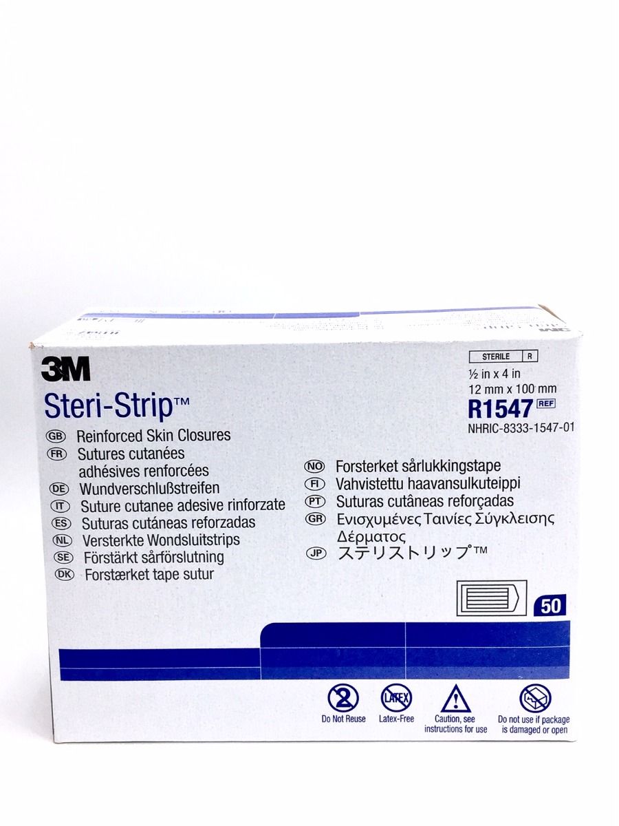 Reinforced skin closure , Steri-Strip (50pcs/Box)