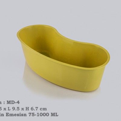 Plastic kidney basin plastic tray