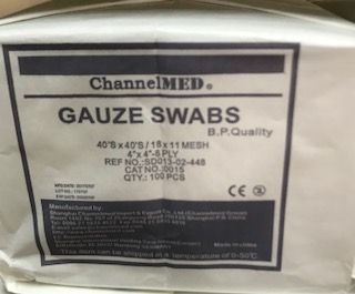 Gauze Swabs Non-Sterile Channelmed