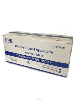 Sterile Cotton tipped applicator 6"