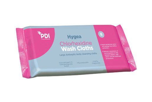 PDI Hygea Chlorhexidine Wash Cloths