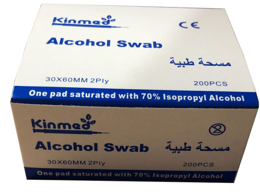 Alcohol swab Kinmed-30*60mm2ply