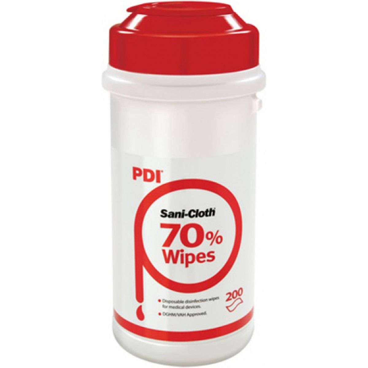 PDI disinfection wipes for medical devices, Sani-Cloth 70% wipes