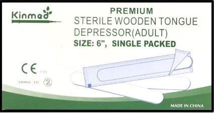 Sterile disposable tongue depressor Kinmed